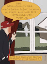 Cartoon: Paranoia (small) by hollers tagged trump,hormuz,grillqualm,paranoia,iran,usa,krieg,psyche