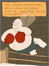 Cartoon: Zahnfee (small) by hollers tagged zahnfee,heute,schockiert,werbung,entsetzt,boxer,kinderbett,ring,seile,internet