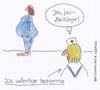 Cartoon: hebamme (small) by brettschneider und möhring tagged hebamme,schwangerschaft,schwanger,geburt,zwillinge,cartoon,karikatur,brettschneider,und,möhring