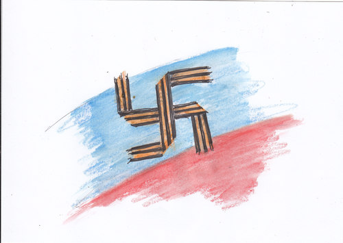 Cartoon: Flag (medium) by Erki Evestus tagged flag