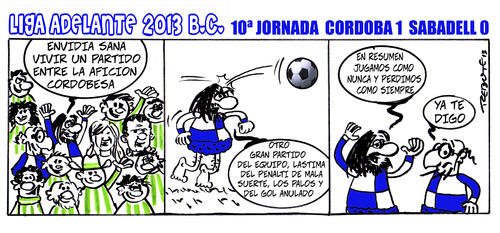 Cartoon: Division Maldita 10 (medium) by rebotemartinez tagged liga,adelante,2013