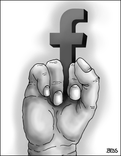 Cartoon: Fuckbook (medium) by besscartoon tagged fuck,fuckbook,mark,zuckerberg,facebook,internet,social,media,soziales,netzwerk,informatik,silicon,valley,computer,technik,bess,besscartoon