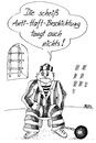 Cartoon: Anti-Haft-Beschichtung (small) by besscartoon tagged gefängnis,knast,haft,beschichtung,bess,besscartoon