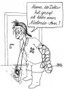 Cartoon: Arztbesuch (small) by besscartoon tagged kind,spielen,arzt,spielsucht,bess,besscartoon