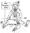 Cartoon: bargeldlos (small) by besscartoon tagged penner,computer,bargeld,euro,bargeldlos,bettler,armut,geld,bess,besscartoon