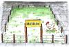 Cartoon: Museumsbesuch (small) by besscartoon tagged natur tiere museum verstädterung bess besscartoon