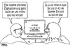 Cartoon: Digitalisierung (small) by besscartoon tagged mann,frau,paar,beziehung,ehe,computer,mathematik,digitalisierung,null,eins,dualsystem,leibniz,bess,besscartoon