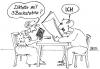 Cartoon: Familienglück (small) by besscartoon tagged mann,frau,paar,beziehung,ich,diktator,lesen,bess,besscartoon