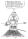 Cartoon: Krise (small) by besscartoon tagged mann,bank,krise,geld,aktien,zertifikate,bess,besscartoon