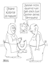 Cartoon: Ratschlag (small) by besscartoon tagged klobrille,paar,ehe,beziehung,optiker,jammern,brille,bess,besscartoon
