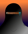 Cartoon: Reiz-Verschluss (small) by besscartoon tagged burka,islam,verschleiert,reissverschluss,mode,bess,besscartoon