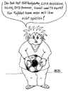 Cartoon: Schade... (small) by besscartoon tagged kind,spiel,fussball,computer,technik,bess,besscartoon