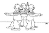 Cartoon: Teamwork (small) by besscartoon tagged team,work,arbeiten,arbeit,orientierungslos,bess,besscartoon
