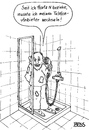 Cartoon: Telefon-Anbieter-Wechsel (small) by besscartoon tagged bad,dusche,hartz,mann,telefon,provider,anbieter,armut,bess,besscartoon