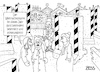 Cartoon: Weihnachtsmarkt (small) by besscartoon tagged weihnachten,weihnachtsmarkt,terror,terrorgefahr,terrorismus,is,sicherheit,amri,anschlag,bess,besscartoon