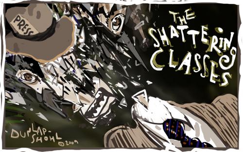Cartoon: Formerly the Chattring Classes (medium) by Dunlap-Shohl tagged endangered,newspapers,reporteres