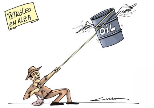 Cartoon: oil (medium) by lucholuna tagged oil