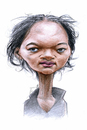 Cartoon: Rama Yade (small) by Eno tagged rama,yade,caricature