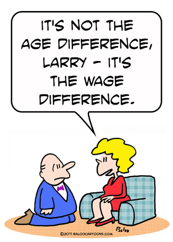 Cartoon: age difference wage proposal (medium) by rmay tagged age,difference,wage,proposal