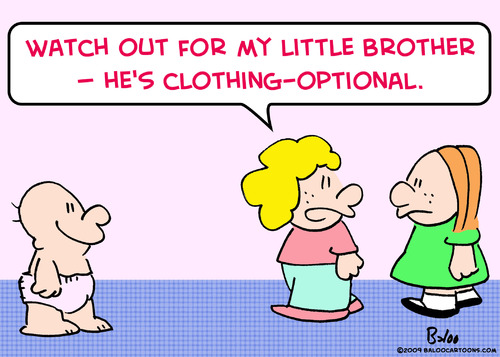 Cartoon: baby clothing optional (medium) by rmay tagged baby,clothing,optional