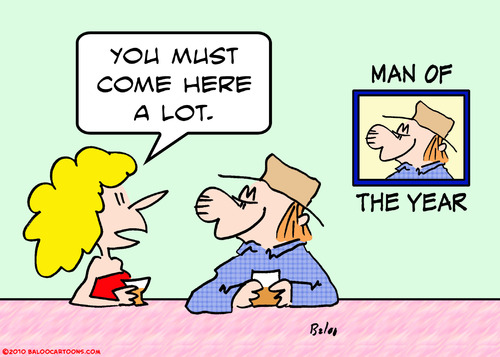 Cartoon: bar man of the year drunk (medium) by rmay tagged bar,man,of,the,year,drunk