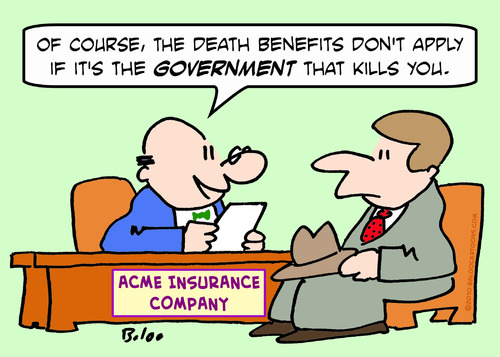 Cartoon: BENEFITS DEATH GOVERMENT KILLS (medium) by rmay tagged benefits,death,goverment,kills