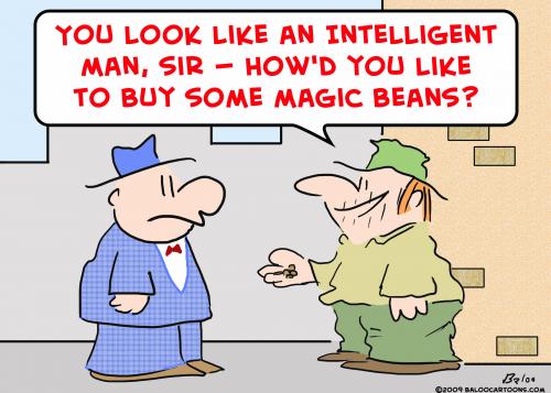 Cartoon: buy magic beans (medium) by rmay tagged buy,magic,beans