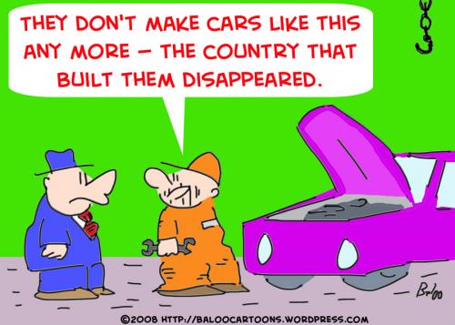 Cartoon: CAR GUYS GARAGE (medium) by rmay tagged car,guys,garage