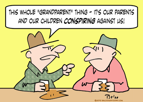 Cartoon: children conspiring against us (medium) by rmay tagged children,conspiring,against,us