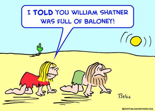 Cartoon: desert crawlers william shatner (medium) by rmay tagged desert,crawlers,william,shatner