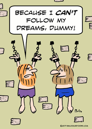Cartoon: dreams follow dungeon prisoners (medium) by rmay tagged dreams,follow,dungeon,prisoners