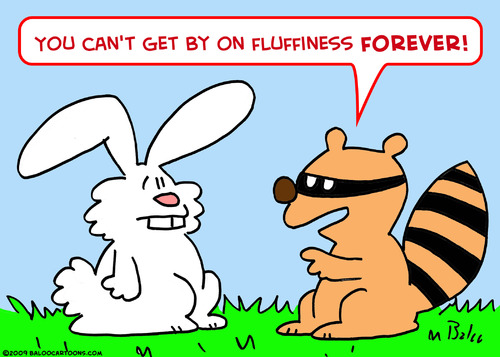 Cartoon: fluffiness forever rabbit (medium) by rmay tagged fluffiness,forever,rabbit