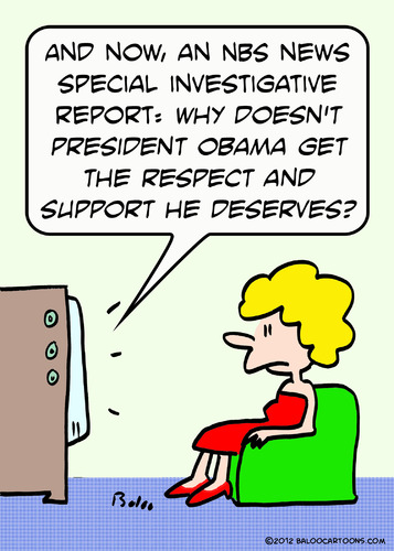 Cartoon: get respect support obama (medium) by rmay tagged get,respect,support,obama