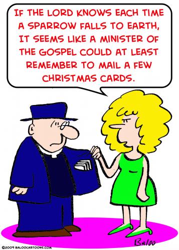 Cartoon: mail christmas cards (medium) by rmay tagged mail,christmas,cards