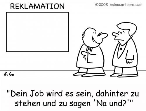 Cartoon: Na und? (medium) by rmay tagged na,und