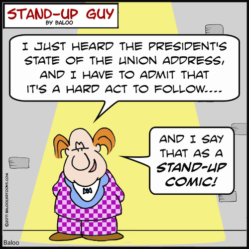 Cartoon: SUG as a stand up comic obama (medium) by rmay tagged sug,as,stand,up,comic,obama