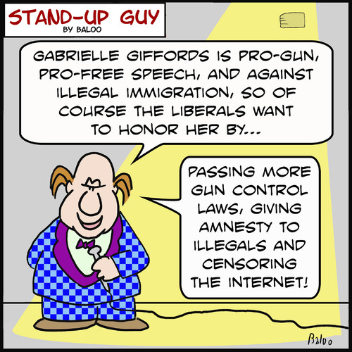 Cartoon: SUG censoring the internet (medium) by rmay tagged sug,censoring,the,internet,gabrielle,giffords,shooting