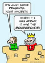 Cartoon: Afraid of bourgeoisie King (small) by rmay tagged afraid,of,bourgeoisie,king