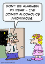 Cartoon: alcoholics anonymous groucho gla (small) by rmay tagged alcoholics,anonymous,groucho,gla