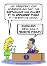 Cartoon: call bush fault earthquake obama (small) by rmay tagged call,bush,fault,earthquake,obama
