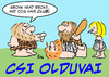 Cartoon: caveman olduvai csi (small) by rmay tagged caveman olduvai csi