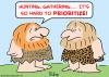 Cartoon: caveman rocks sticks prioritize (small) by rmay tagged caveman rocks sticks prioritize