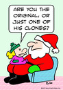 Cartoon: clones santa claus christmas (small) by rmay tagged clones,santa,claus,christmas