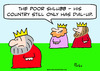 Cartoon: dial up country only king (small) by rmay tagged dial,up,country,only,king
