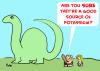 Cartoon: DINOSAUR CAVEMAN POTASSIUM (small) by rmay tagged dinosaur caveman potassium