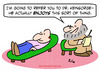Cartoon: enjoys psychiatrist refer (small) by rmay tagged enjoys,psychiatrist,refer