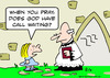 Cartoon: god call waiting (small) by rmay tagged god,call,waiting