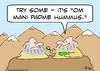 Cartoon: gurus om mani padme hummus (small) by rmay tagged gurus om mani padme hummus
