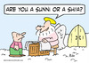 Cartoon: heaven saint peter sunni shia (small) by rmay tagged heaven,saint,peter,sunni,shia