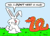 Cartoon: hug snake rabbit need (small) by rmay tagged hug,snake,rabbit,need